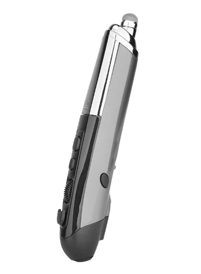 نيبمينينت ماوس ضوئي لاسلكي يعمل باللمس على شكل قلم رمادي فضي - Image 1