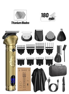 Generic Beard Trimmer for Men, Beard Grooming Kit, Waterproof Hair Clippers Hair Trimmer for Mustache, Body, Facial, Nose Hair Cutting, Electric Razor  - Image 1