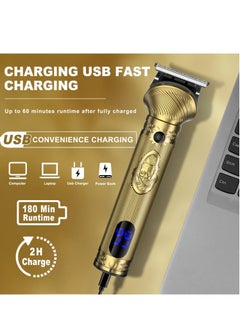 Generic Beard Trimmer for Men, Beard Grooming Kit, Waterproof Hair Clippers Hair Trimmer for Mustache, Body, Facial, Nose Hair Cutting, Electric Razor  - Image 5