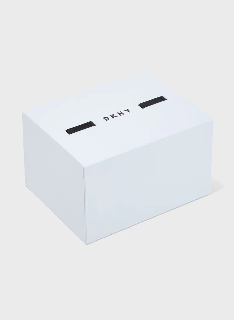 DKNY PU Strap Analog Watch
