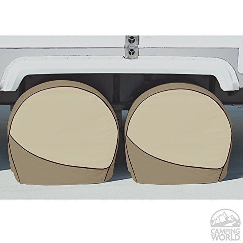 ADCO 3962 Designer Series Tan Tyre Gard Wheel Cover,30" - 32" - Image 2