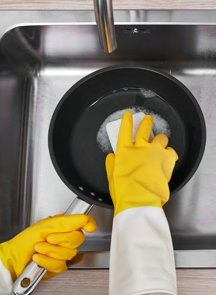 Ikea RINNIG Cleaning Gloves - Bright Yellow/Off-White - Image 2