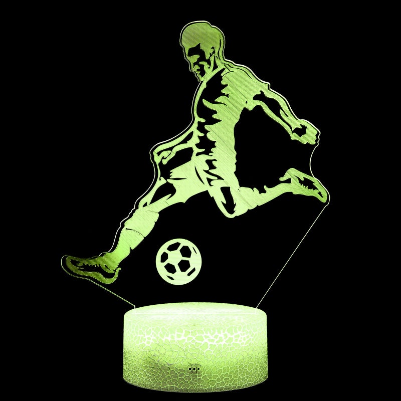 1 Set Football Night Light Changing Table Lamp Bedside Lamp - Image 1