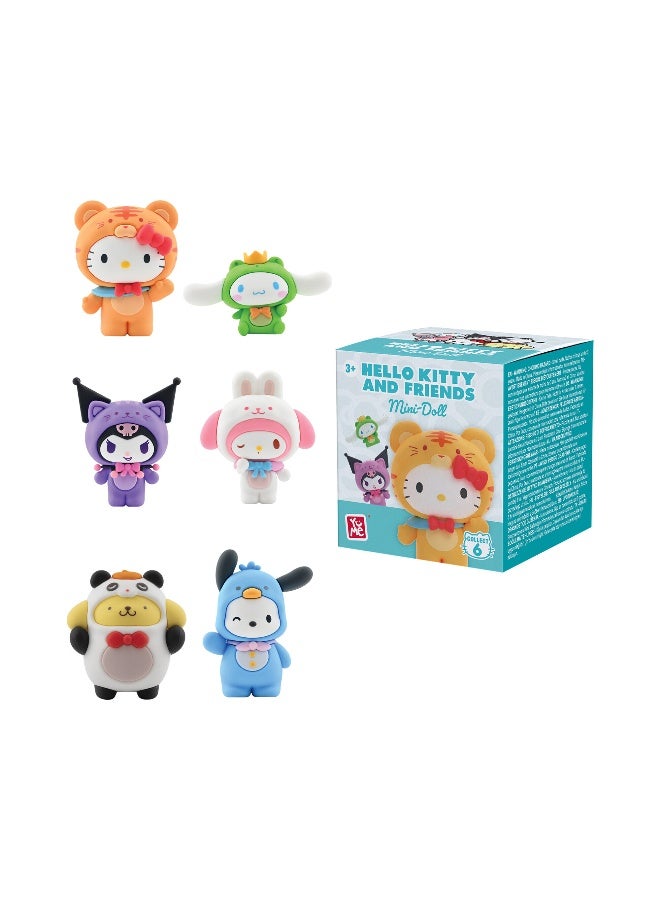 Hello Kitty & Friends Surprise Collectible Mini Figure Doll Forest Friends Series 5cm, Assorted 1 Piece (Character May Vary) Each Sold Separately - Image 1