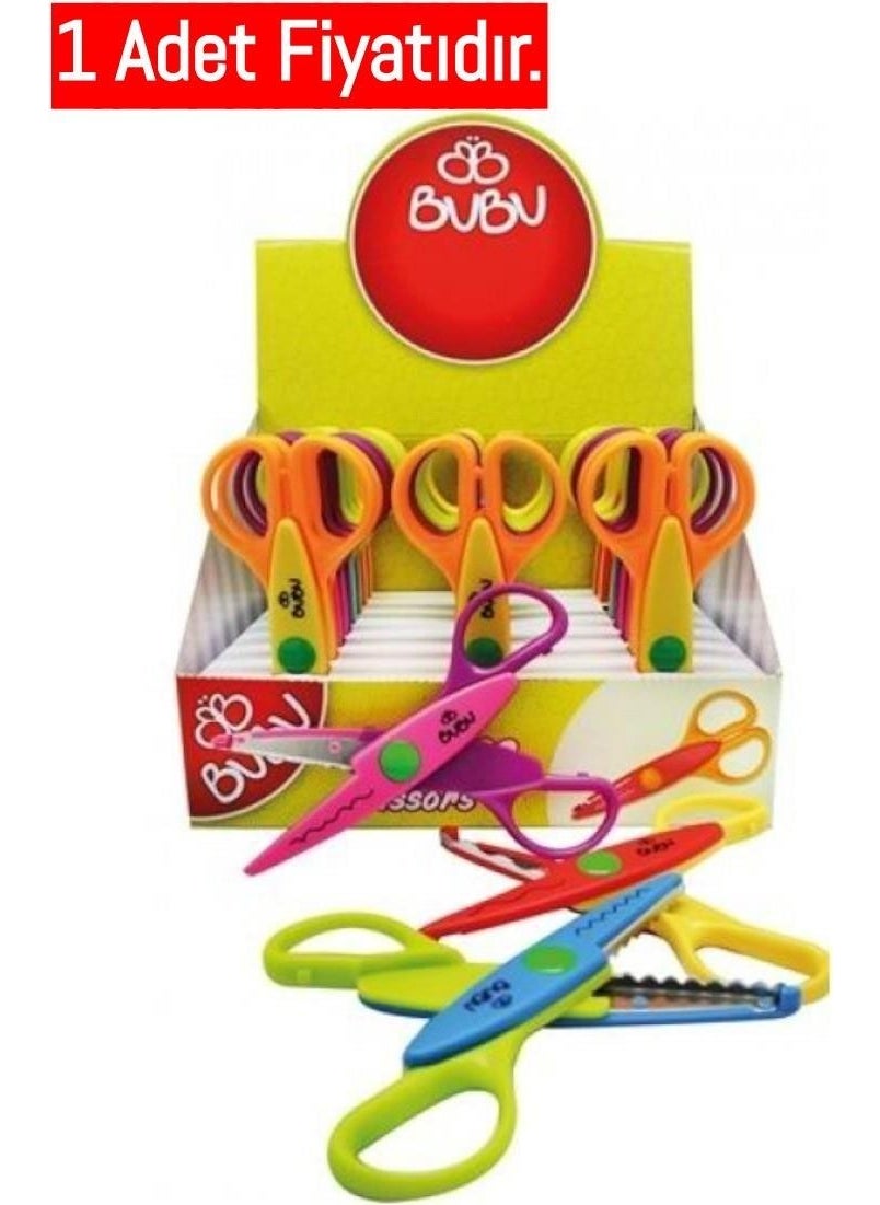 Bu-Bu Scissor Shaped 4 Model Options (1 PC) 