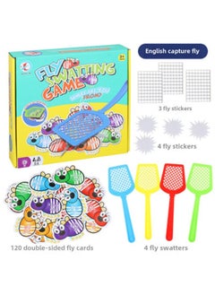 Generic Children's Fun Fly Shooting English Multiplication Formula Desktop Game Family Parent-child Puzzle Interactive Learning-Color:English Version  - Image 1