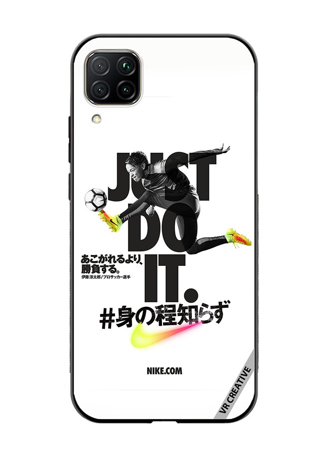 VR CREATIVE Protective Case Cover For Huawei Nova 7i/P40 Lite Nike Just Do It Design Multicolour - Image 1