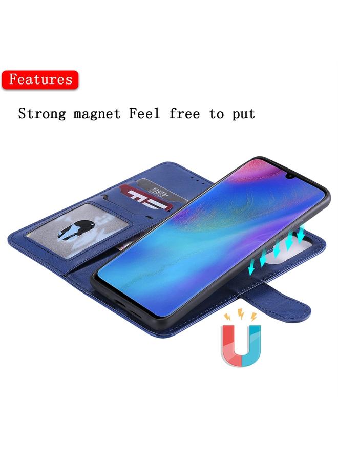 Zaboon Case For Huawei P30 Pro Solid Color Horizontal Flip Protective Case with Holder & Card Slots & Wallet & Photo Frame & Lanyard - Image 5