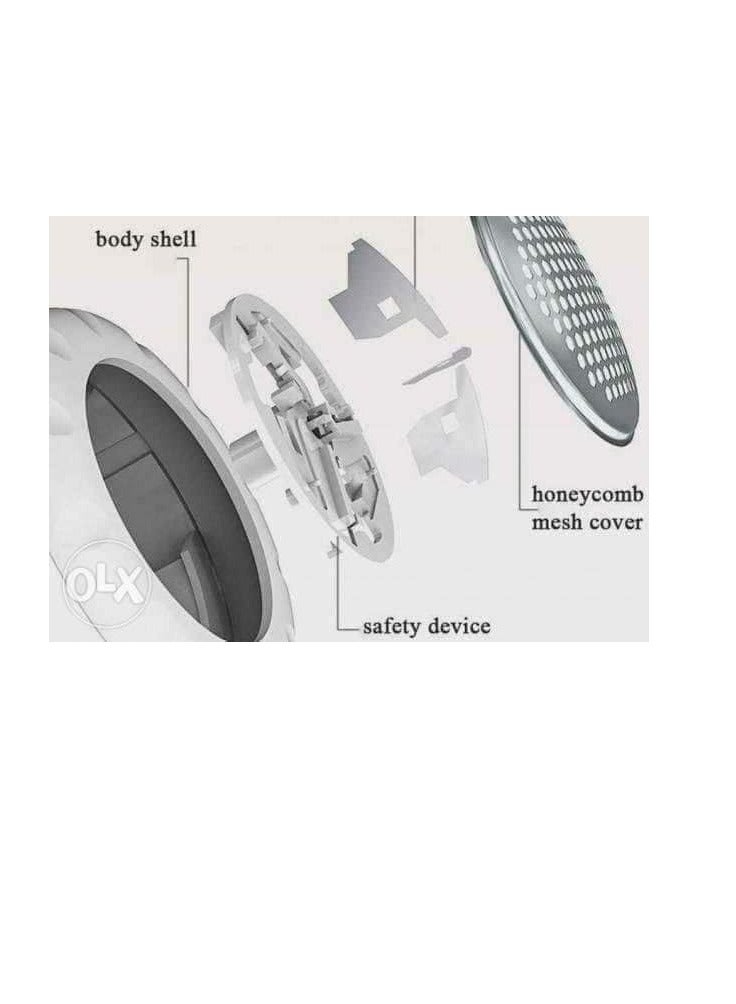 Electric USB rechargeable lint remover with 3 blades that remove lint with one touch. Comes with a spare and a cleaning brush Bs - Image 2