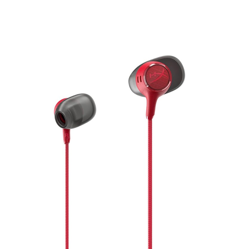 HyperX Cloud Earbuds III S – Wired Earbuds, PC; Nintendo Switch; Console Controller, Dynamic; 14.3 mm Driver, Silicone Ear Tips - Red - Image 1