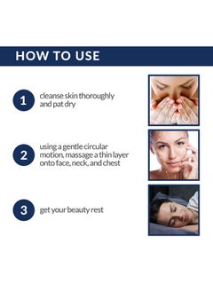 Plexaderm Lexaderm 15 Ml Night Time Collagen Serum For Firmer Fuller More Youthful Looking Skin Antiaging Collagen & Peptide Serum For Women & Men Parabenfree Developed In The Usa  - Image 3