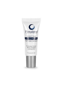 Plexaderm Lexaderm 15 Ml Night Time Collagen Serum For Firmer Fuller More Youthful Looking Skin Antiaging Collagen & Peptide Serum For Women & Men Parabenfree Developed In The Usa  - Image 2