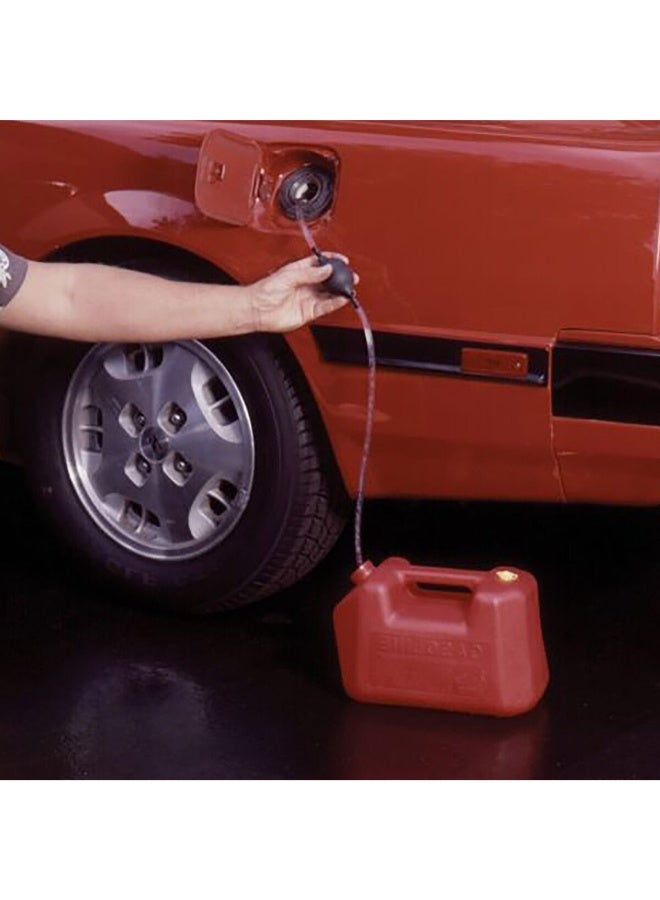 مضخة سيفون فلو تول المتينة والمضغوطة باللونين الأسود والأحمر 21.6 × 14.2 × 5.8 سم 10800/6 - Image 2