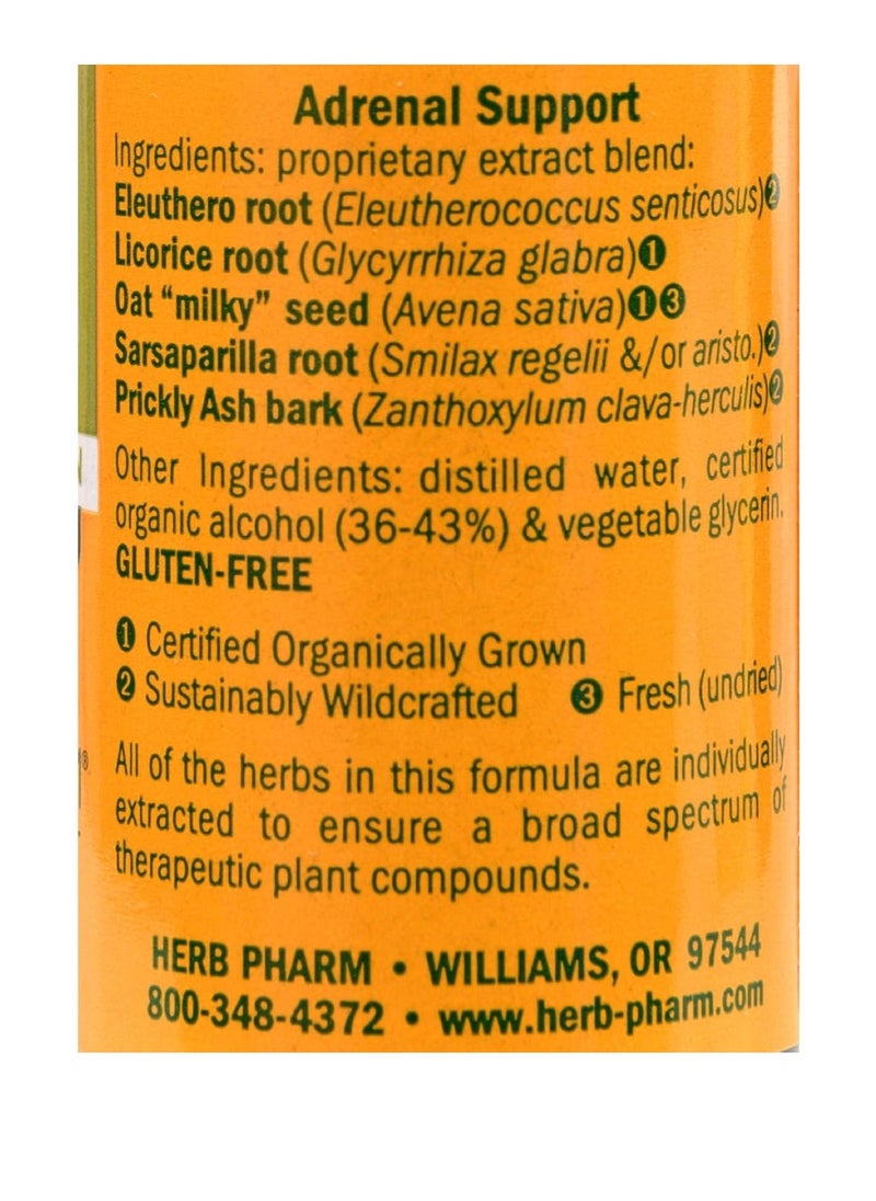 HERB PHARM Adrenal Support Tonic Compound 1 Fl. Oz  - Image 2