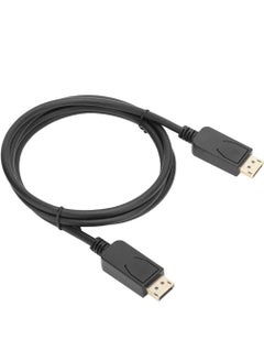 FUJISHKA DisplayPort to DisplayPort (DP to DP) Cable – 1.8 Meters, Version 1.2 – High-Speed Video Adapter Cable, ABS Build for Office and Home Use  - Image 1