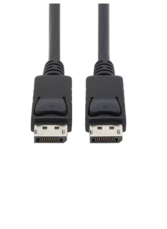 FUJISHKA - DisplayPort to DisplayPort (DP to DP) Cable – 1.8 Meters, Version 1.2 – High-Speed Video Adapter Cable, ABS Build for Office and Home Use - Image 1