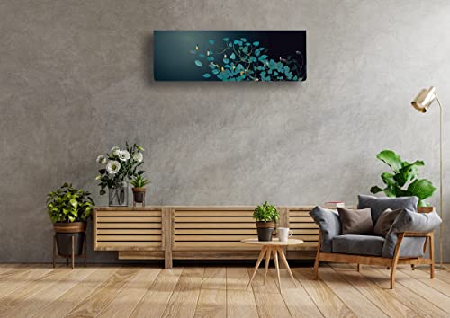 justone choice™ Thinking Works Printed Air Conditioning Dust Cover Folding Designer Ac Cover for Indoor Split Ac 1.5 ton (97 x 31 x 21 .5 ) - Image 3