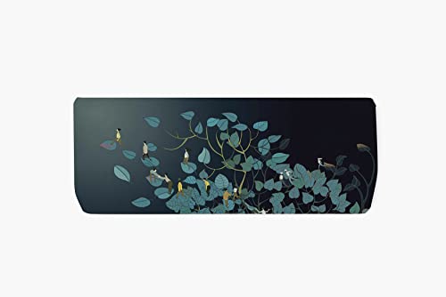 justone choice™ Thinking Works Printed Air Conditioning Dust Cover Folding Designer Ac Cover for Indoor Split Ac 1.5 ton (97 x 31 x 21 .5 ) - Image 5