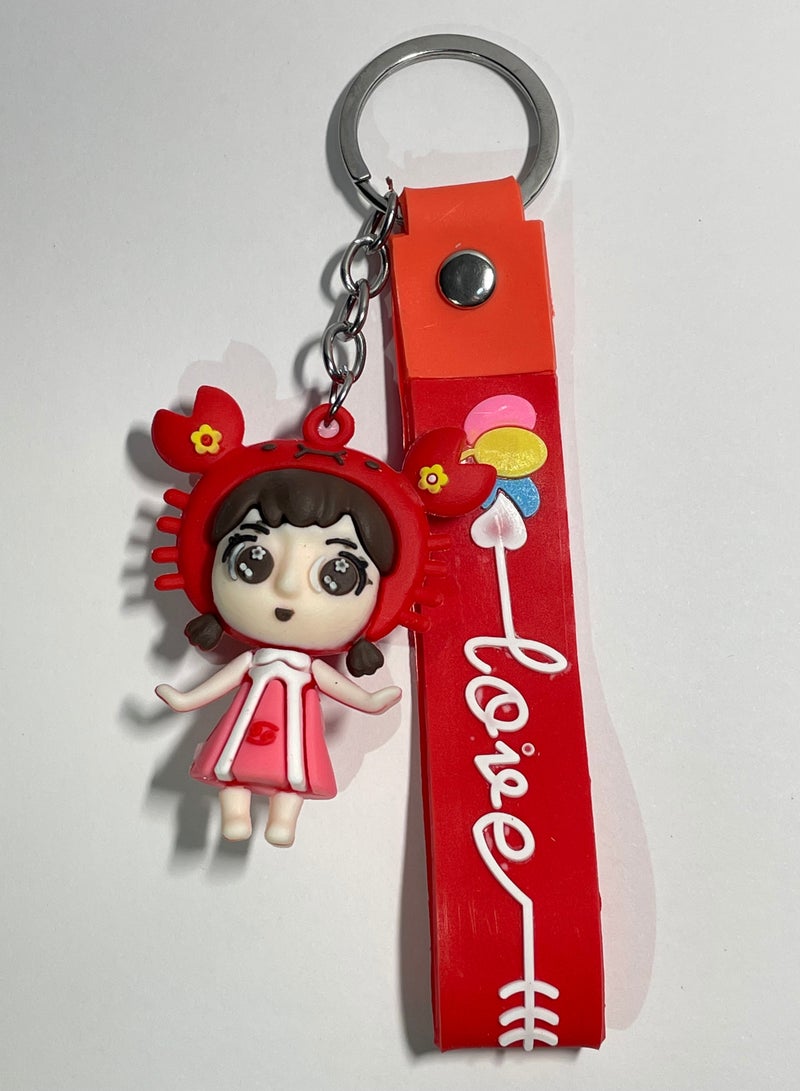 ميدالية مفاتيح كرتونية مميزة اكسسوار مميز سلسلة مفاتيح بتصميم شحصية ديزني مع شريط يتناسب مع مفاتيح السيارة والمحفظة والحقيبة هدية رائعة وجميلة