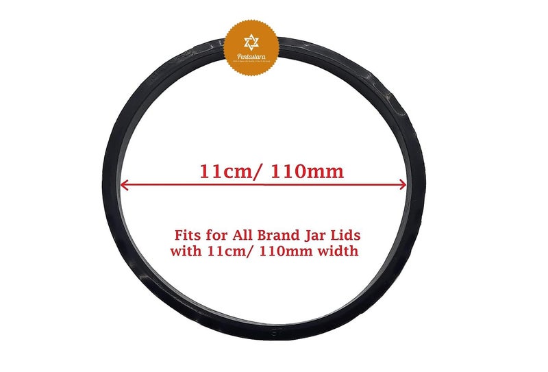 PENTASTARAMixer Grinder Jar gaskets for PREETHI Medium Size 11 cm 4 Units - Image 2