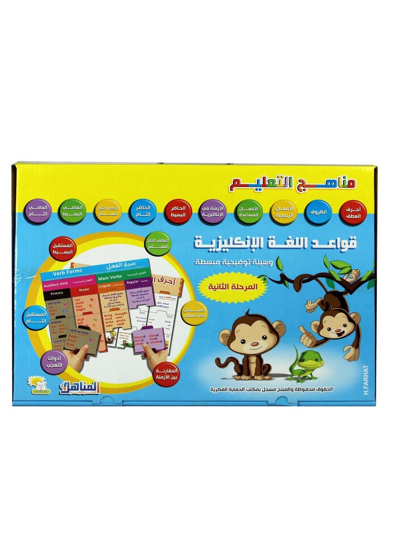 English grammar second stage / educational puzzle  - Image 1