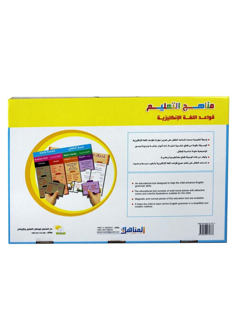 English grammar second stage / educational puzzle  - Image 2