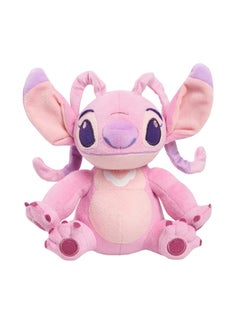 STITCH Lilo & Stitch 6-Inch Bean Plushie Angel, Stuffed Animal, Alien, Officially Licensed Kids Toys For Ages 2 Up By Just Play  - Image 1