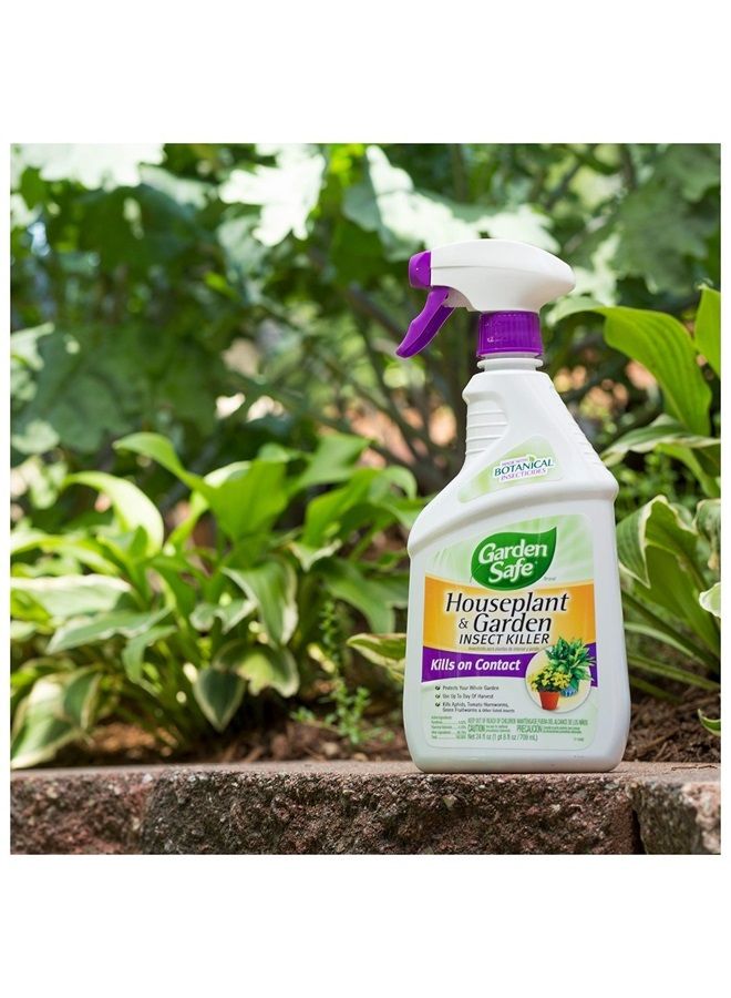 Garden Safe Houseplant and Garden Insect Killer, 24-Ounce Spray, Pack of 1