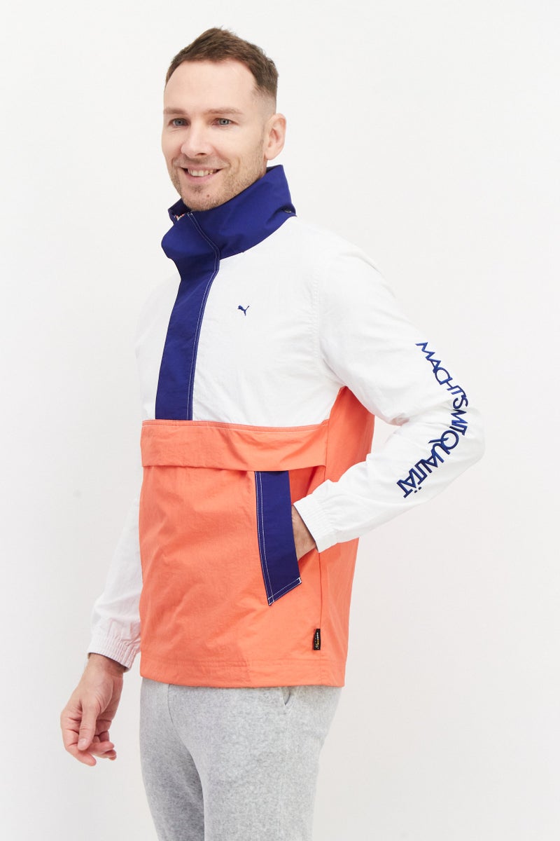 Puma x Select Men Sportswear Fit Long Sleeve Training Half Zip Jacket, Multicolor - Image 2