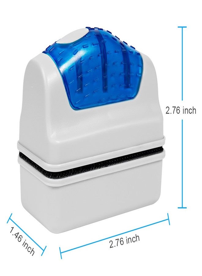 داتو منظف أحواض السمك داتو، منظف زجاج أحواض السمك، مكشطة طحالب مغناطيسية، فرشاة تنظيف الطحالب، قطعتان، ضمان لمدة عام - Image 2