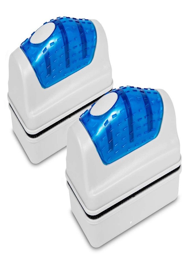 داتو منظف أحواض السمك داتو، منظف زجاج أحواض السمك، مكشطة طحالب مغناطيسية، فرشاة تنظيف الطحالب، قطعتان، ضمان لمدة عام - Image 1