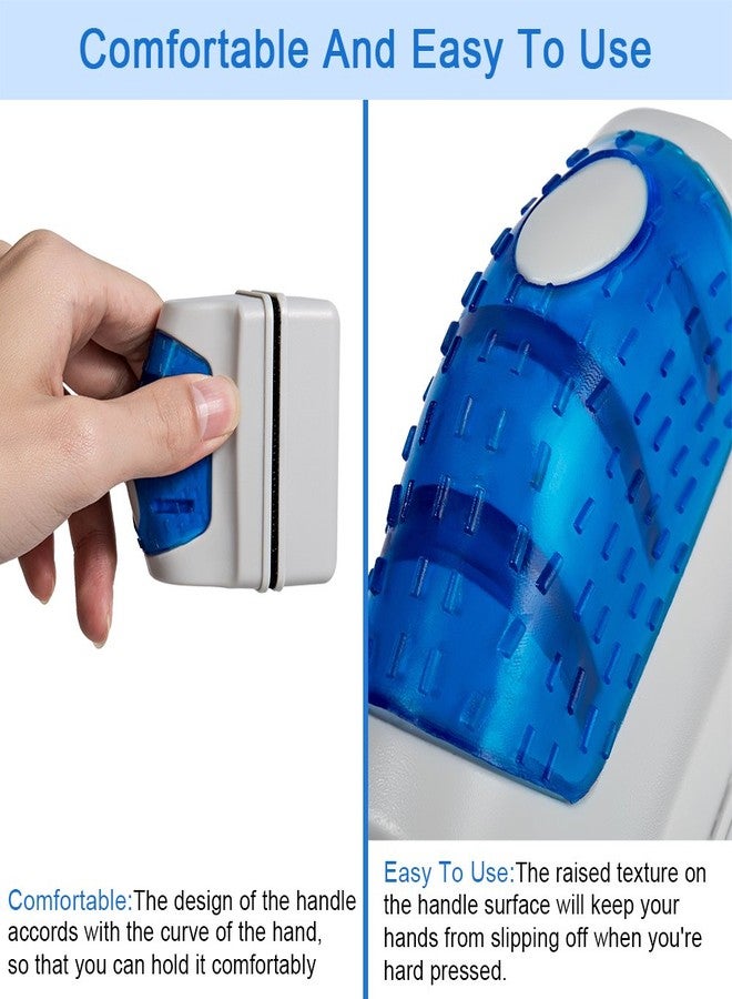 داتو منظف أحواض السمك داتو، منظف زجاج أحواض السمك، مكشطة طحالب مغناطيسية، فرشاة تنظيف الطحالب، قطعتان، ضمان لمدة عام - Image 5