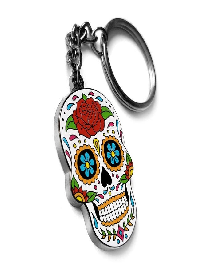 Pinsanity 'Day of the Dead' Sugar Skull Keychain - Image 2