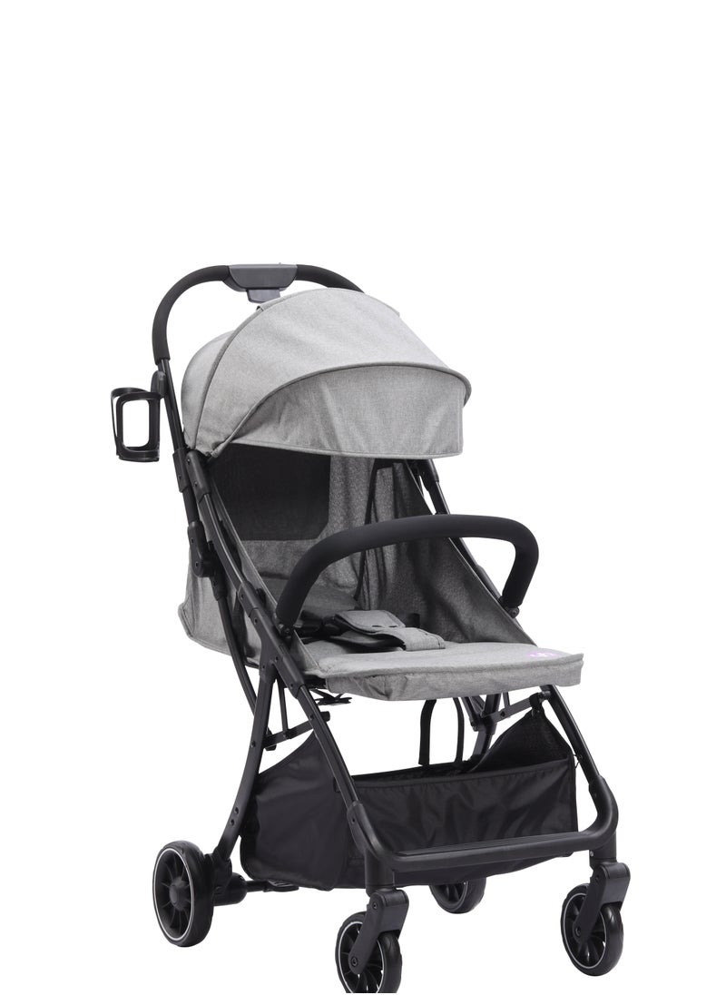 Hababy Premiun Cabin Stroller   Light Gray  Y1G