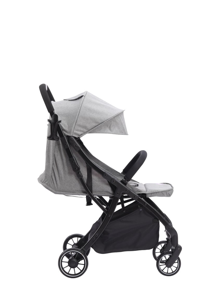 Hababy Premiun Cabin Stroller   Light Gray  Y1G