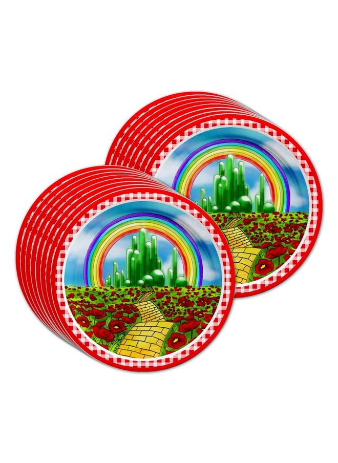 Birthday Galore The Wonderful Wizard of Oz Birthday Party Supplies Set Plates Napkins Cups Tableware Kit for 16  - Image 2