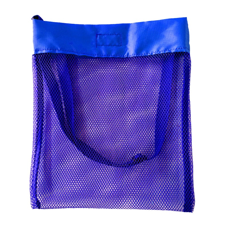 Generic Medium Shell Beach Toy Quick Storage Bag Sea Blue