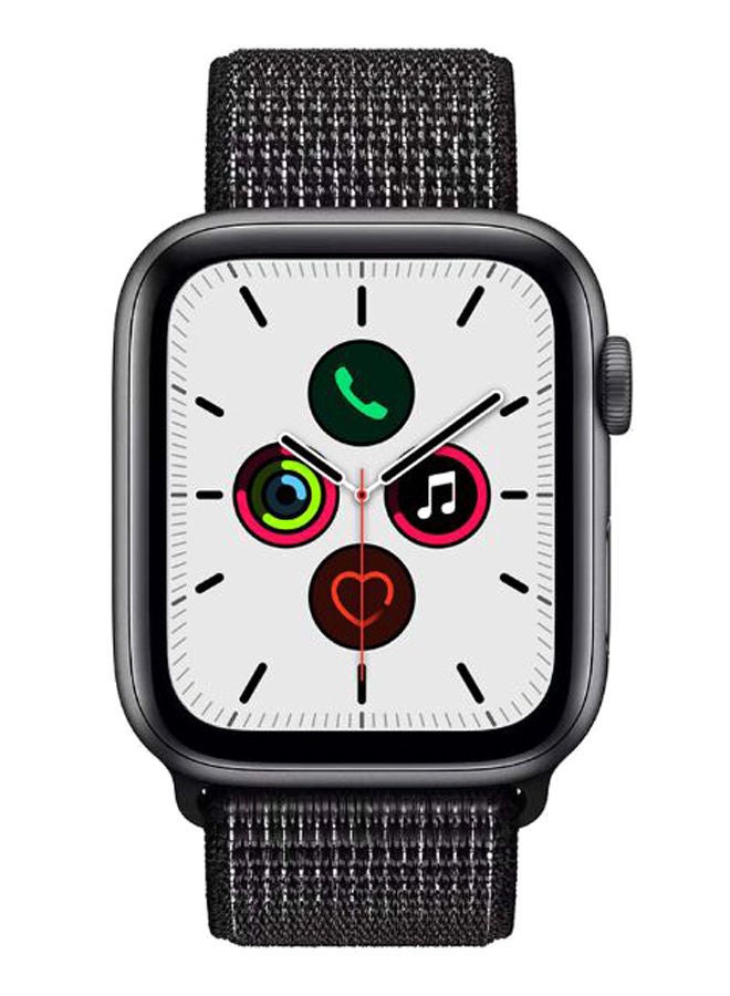 NIBEMINENT Solid Replacement Band For Apple Watch Series 5/4/3/2/1 Black Reflective - Image 2