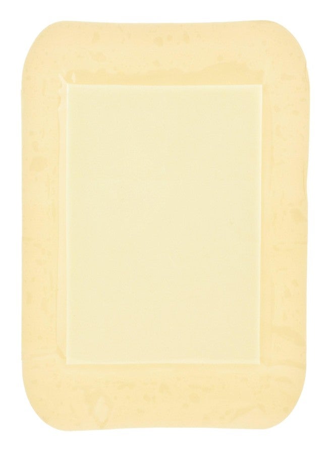DermaRite's DermaLevin Waterproof Adhesive Foam Island Dressing, Absorbent Wound Care with Border, Sterile - 4 in. x 4 in., 1 Count, 10 Packs, 10 Total - Image 3