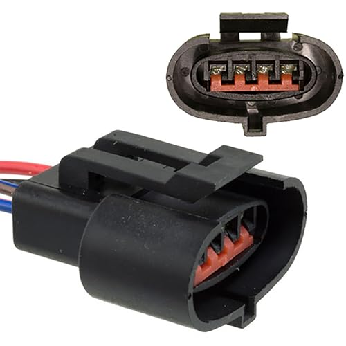 GROBARPART Ignition Coil Connector Wire Plug Pigtail Wiring harness Compatible with FORD AEROSTAR CONTOUR E150 E250 ECONOLINE EXPLORER E150 E250 F150 EXPLORER MONDEO MUSTANG MYSTIQUE RANGER 19952011 - Image 1