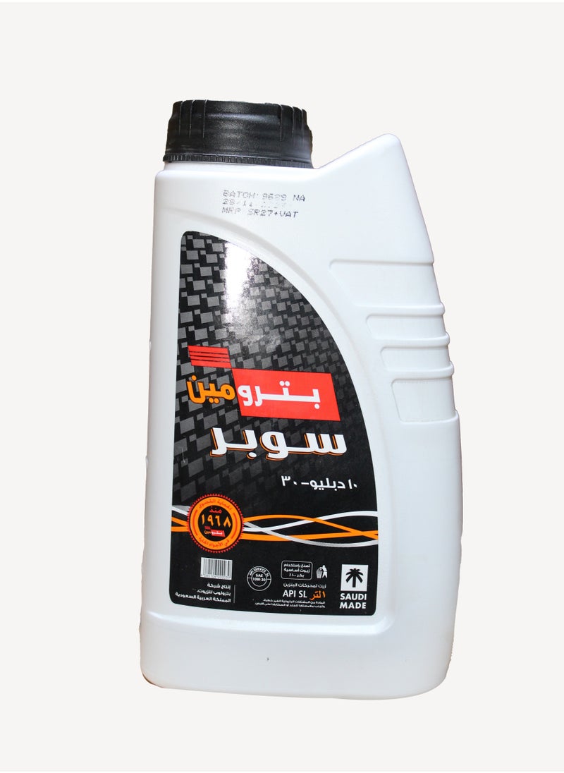 Petromin - Petromin Super 10W-30 Engine Oil Petrol 1L (5000km) - Image 1