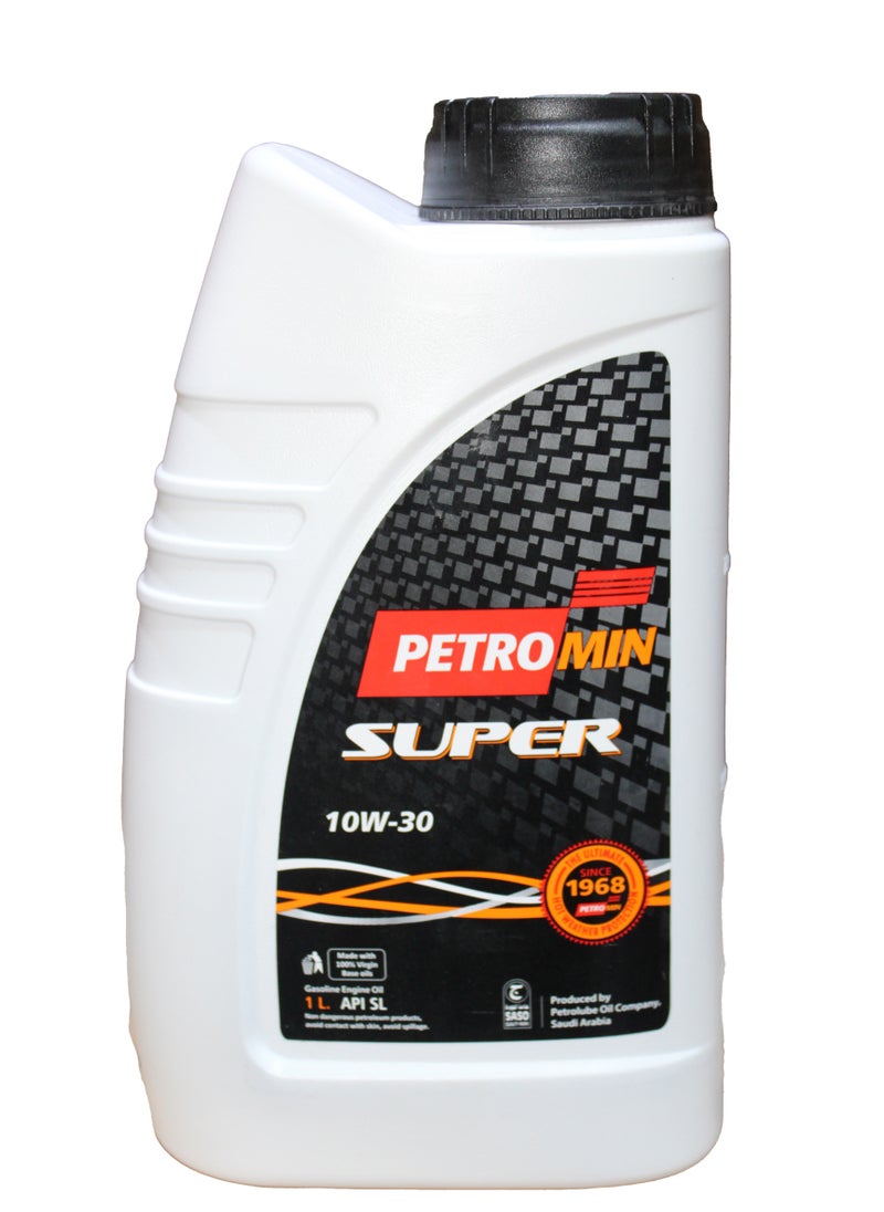 Petromin - Petromin Super 10W-30 Engine Oil Petrol 1L (5000km) - Image 1