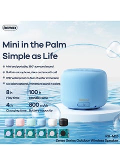 REMAX Outdoor Mini Bluetooth Wireless Original Speaker Pink  - Image 2