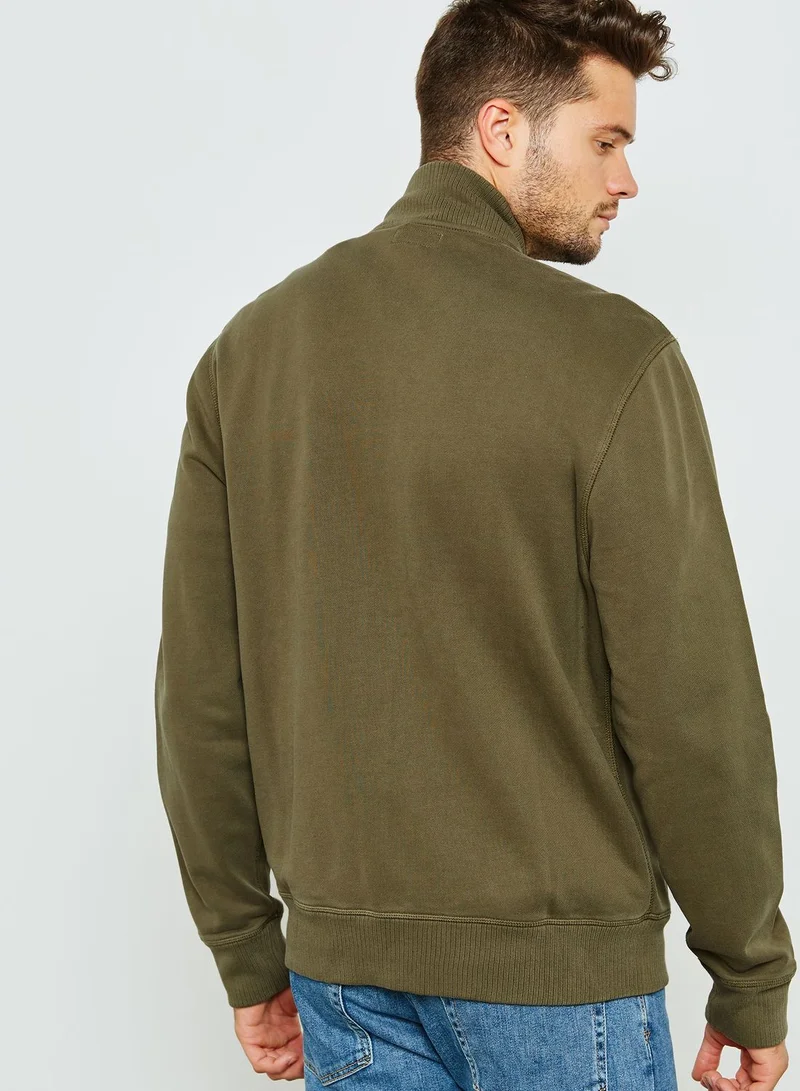 j.crew Terry Bomber Jacket