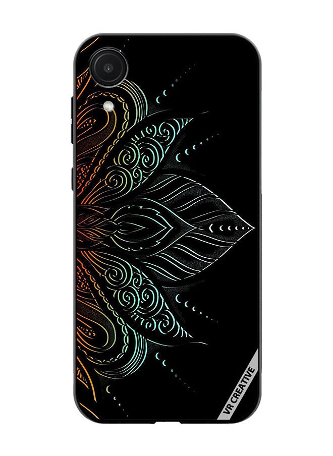 VR CREATIVE Protective Case Cover For Samsung Galaxy A03 Core Heena Elements Design Multicolour  - Image 1