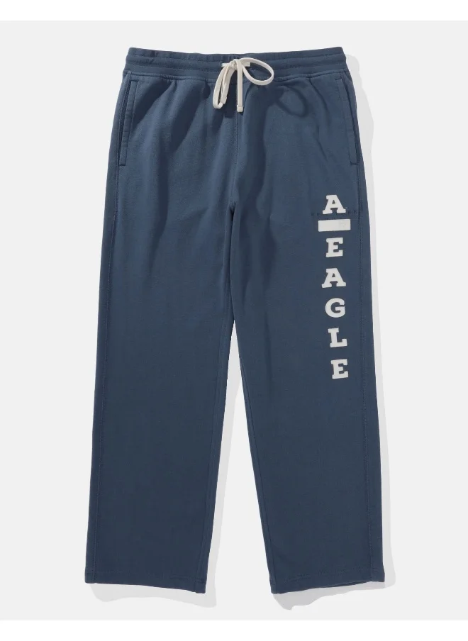 American Eagle Logo Fleece Dorm Track Pant