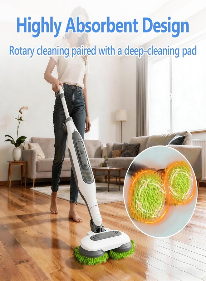 Dnxbzfb 6 Pack S7001 Mop Pads Compatible with Shark S8201 S8001 S7001 S7201 S7000AMZ S7000 S7005 S7020 S7001TGT, Steam & Scrub All-in-One Scrub Pads, Dirt Grip Washable Pad (4White 2green) - Image 3