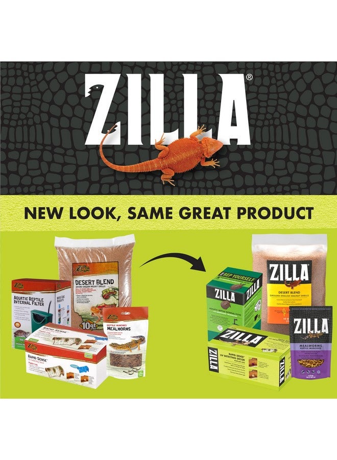 Zilla Vertical Décor Mushroom Feeding Ledge One Size,Brown 9.5 In - Image 4