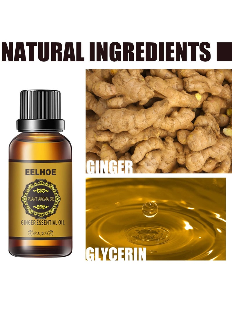 EELHOE 3 bottles of essential oil for abdominal fat removal  - Image 3