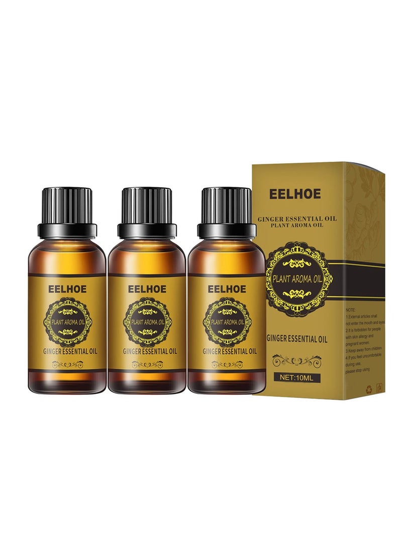 EELHOE 3 bottles of essential oil for abdominal fat removal  - Image 1